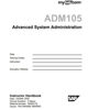 Picture of SAP Web AS Administration I - ADM105 Inst-Handbook